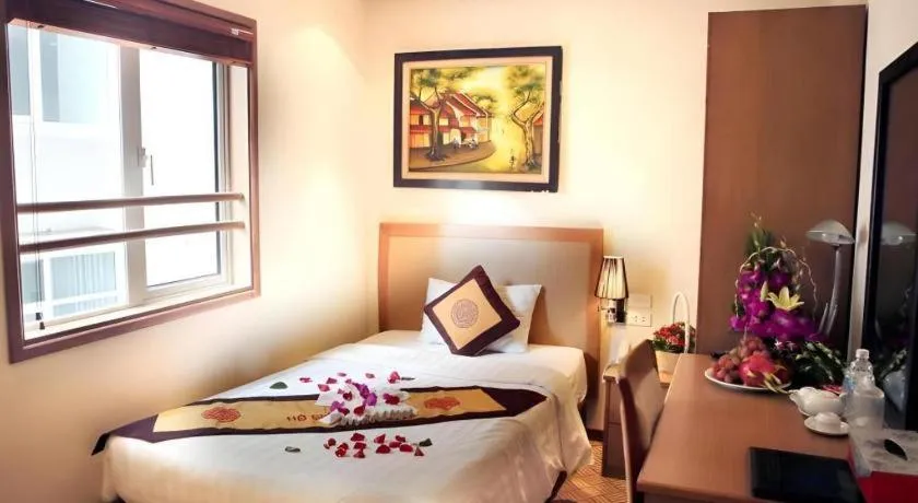 Bed in Lenid De Ho Guom Hotel