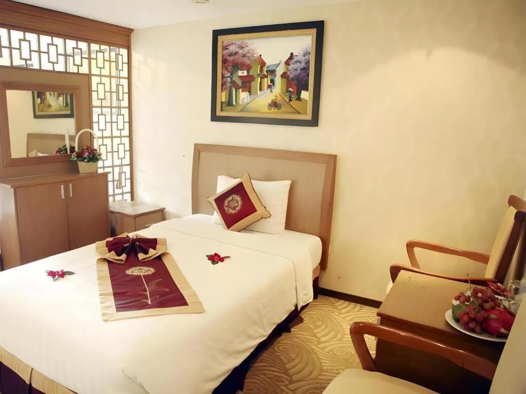 Bed in Lenid De Ho Guom Hotel