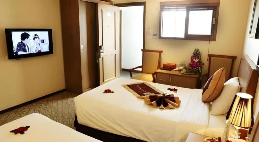 Bed in Lenid De Ho Guom Hotel