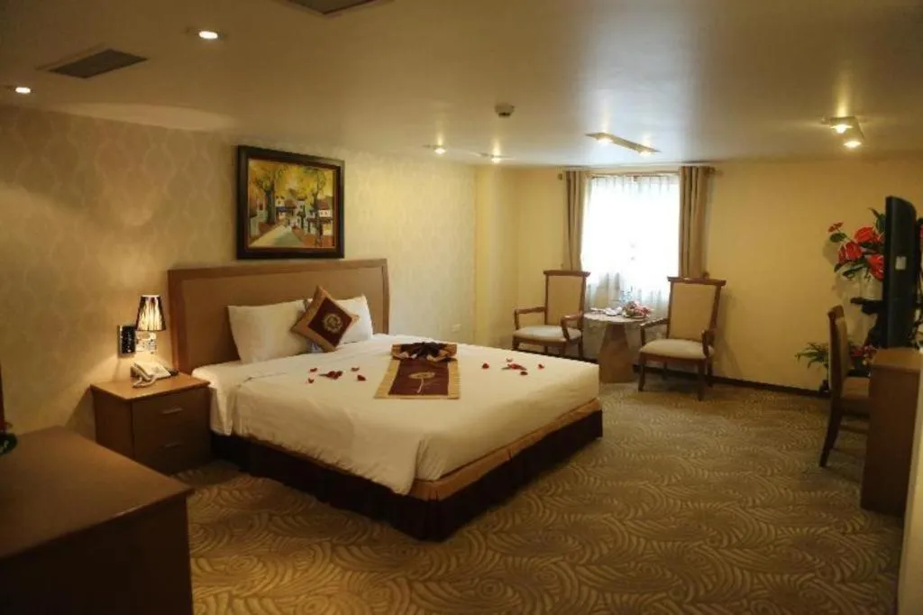 Bed in Lenid De Ho Guom Hotel