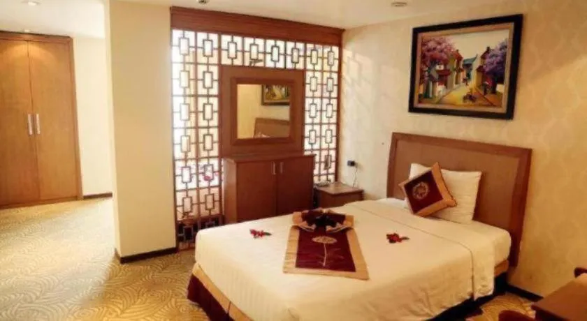 Bed in Lenid De Ho Guom Hotel