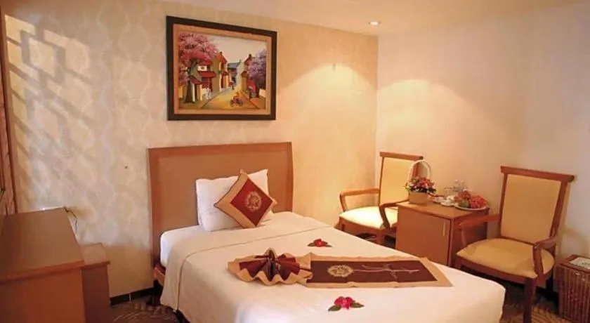 Bed in Lenid De Ho Guom Hotel