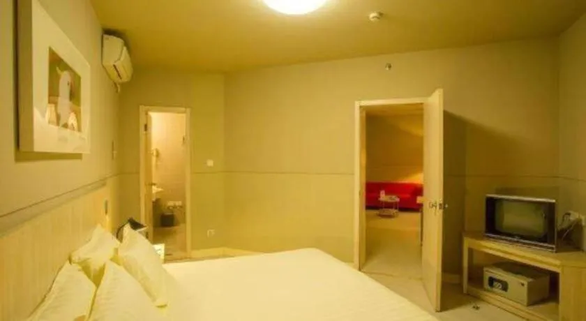 Bed in Jinjiang Inn Shanghai Songjiang University Town