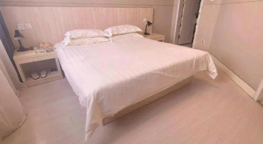 Bed in Jinjiang Inn Shanghai Songjiang University Town