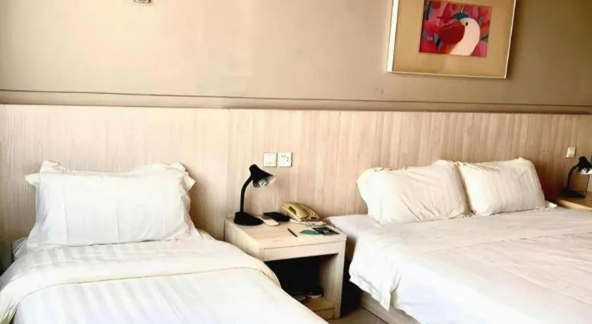 Bed in Jinjiang Inn Shanghai Songjiang University Town