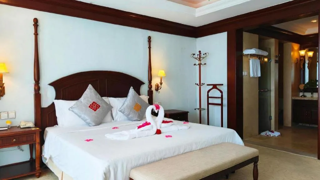 Bed in Timton Fuhe Hotel Sanya