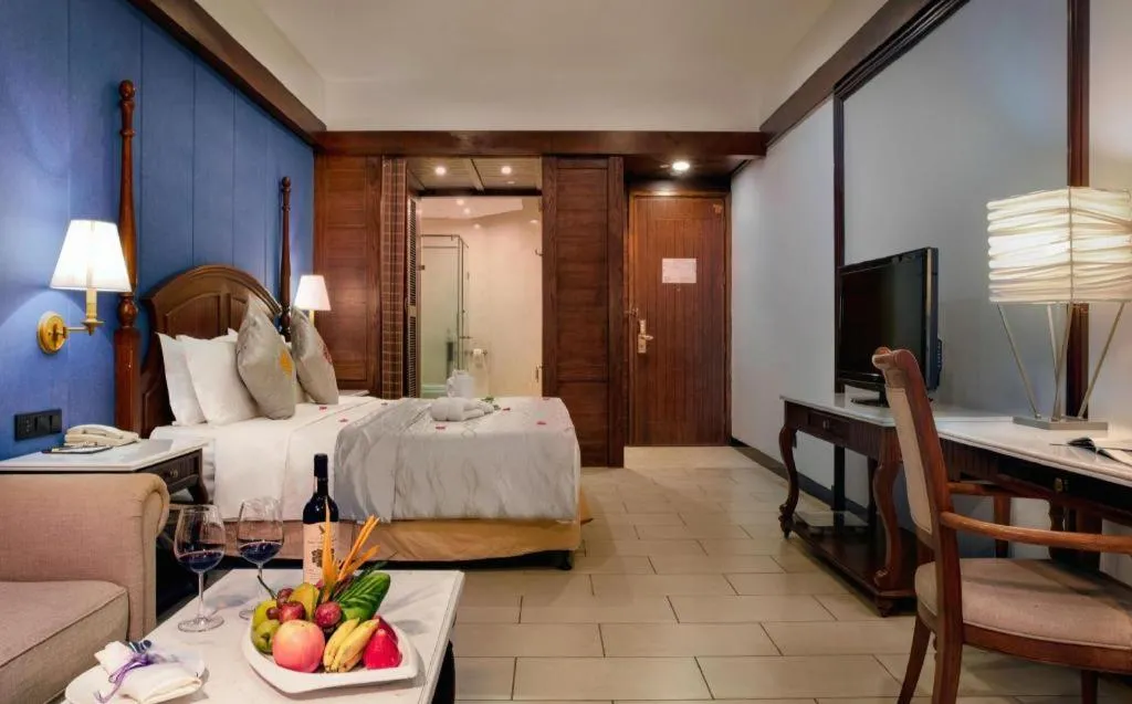 Bed in Timton Fuhe Hotel Sanya