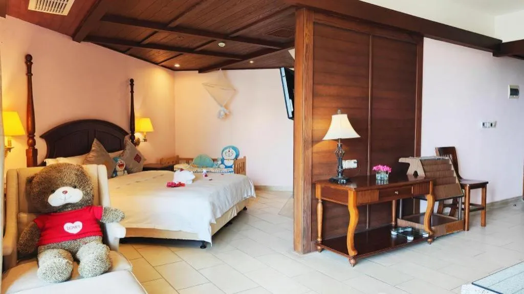 Bed in Timton Fuhe Hotel Sanya