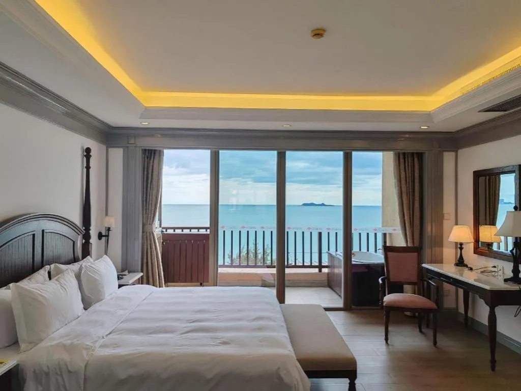 Bed in Timton Fuhe Hotel Sanya