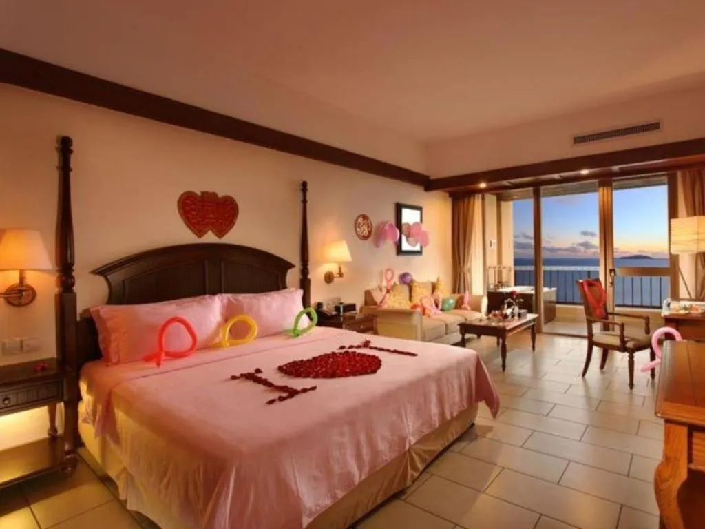 Bed in Timton Fuhe Hotel Sanya