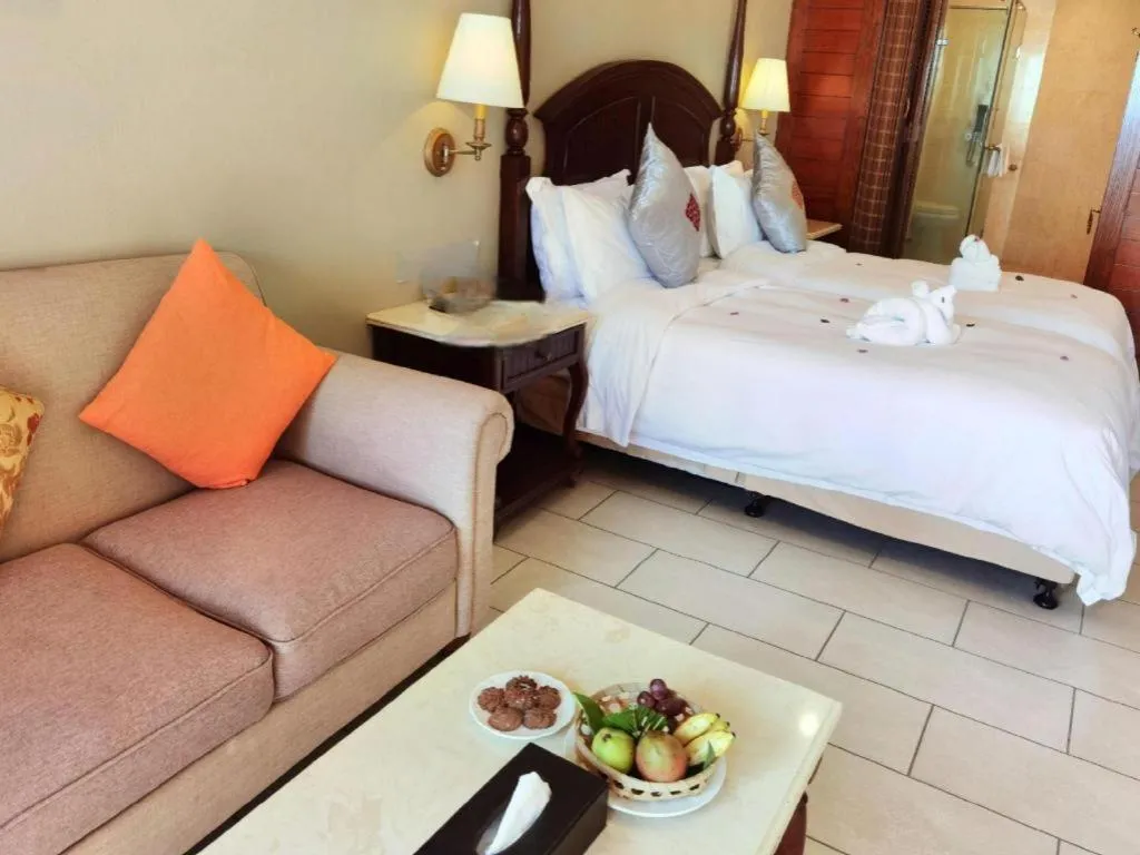 Bed in Timton Fuhe Hotel Sanya