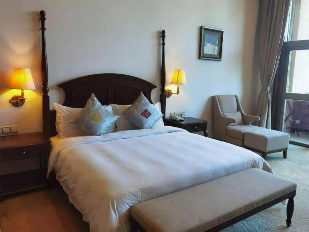 Bed in Timton Fuhe Hotel Sanya