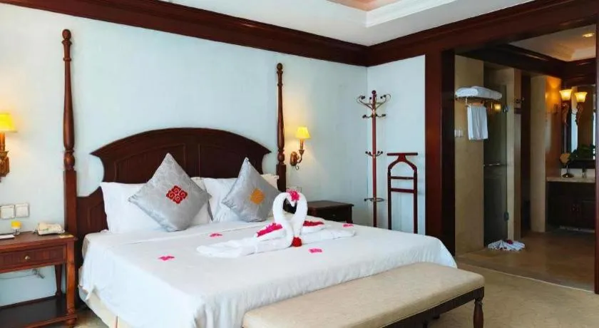 Bed in Timton Fuhe Hotel Sanya