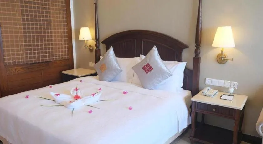Bed in Timton Fuhe Hotel Sanya