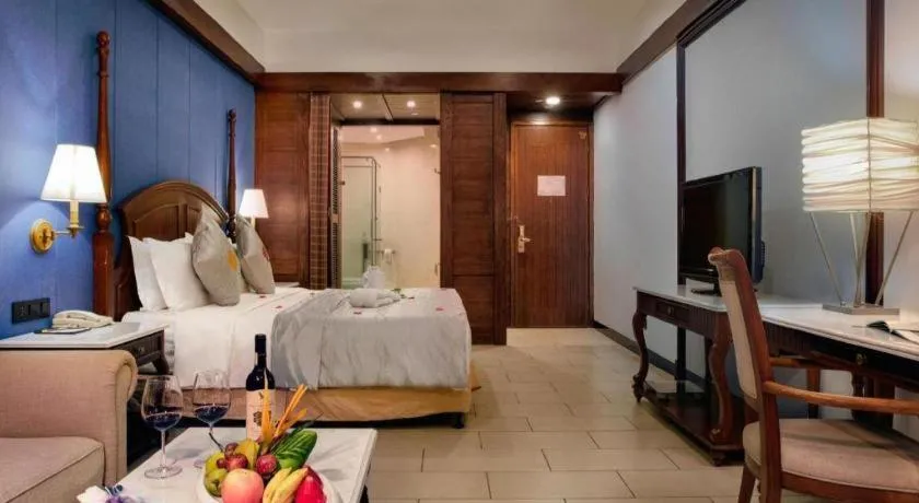 Bed in Timton Fuhe Hotel Sanya