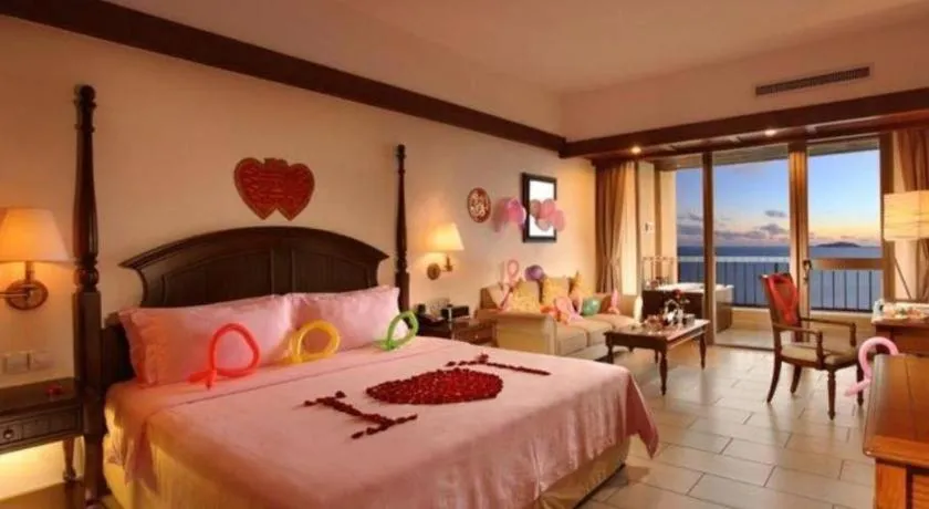 Bed in Timton Fuhe Hotel Sanya