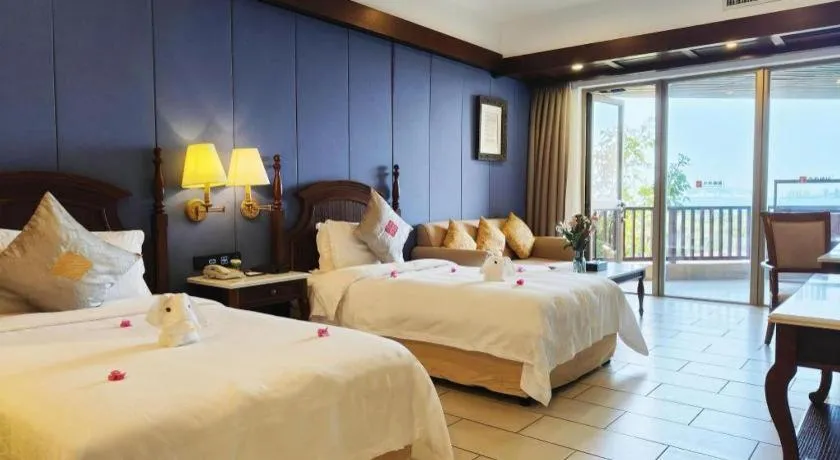 Bed in Timton Fuhe Hotel Sanya