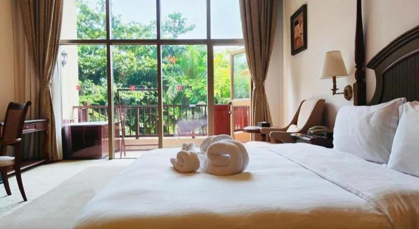 Bed in Timton Fuhe Hotel Sanya