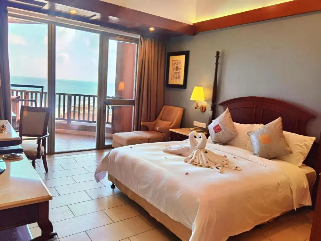 Bed in Timton Fuhe Hotel Sanya