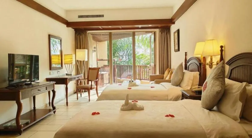 Bed in Timton Fuhe Hotel Sanya