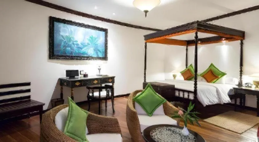 Bed in Angkor Village Resort & Spa