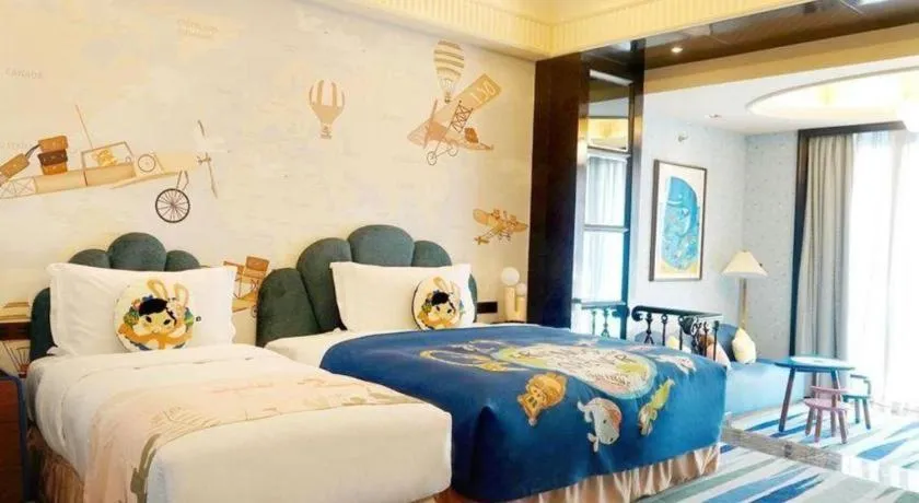 Bed in Chateau StarRiver Guangzhou Peninsula