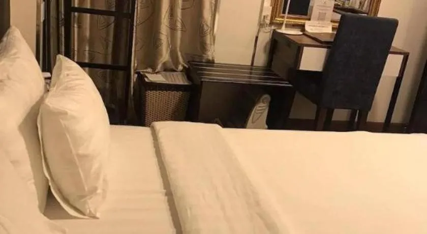 Bed in New Moon Hotel