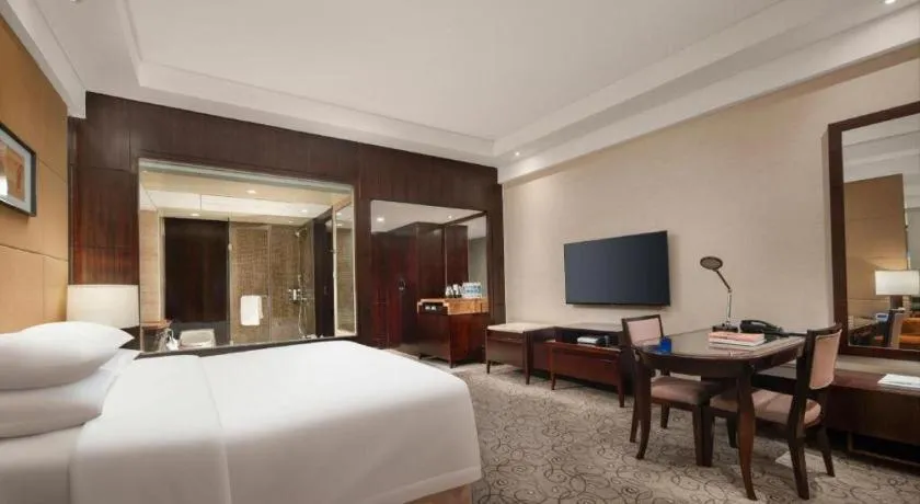 Bed in New Century Grand Hotel Xuzhou