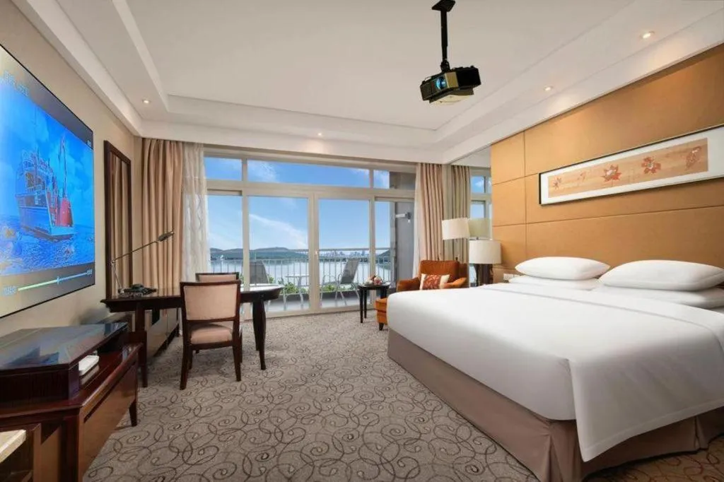 Bed in New Century Grand Hotel Xuzhou