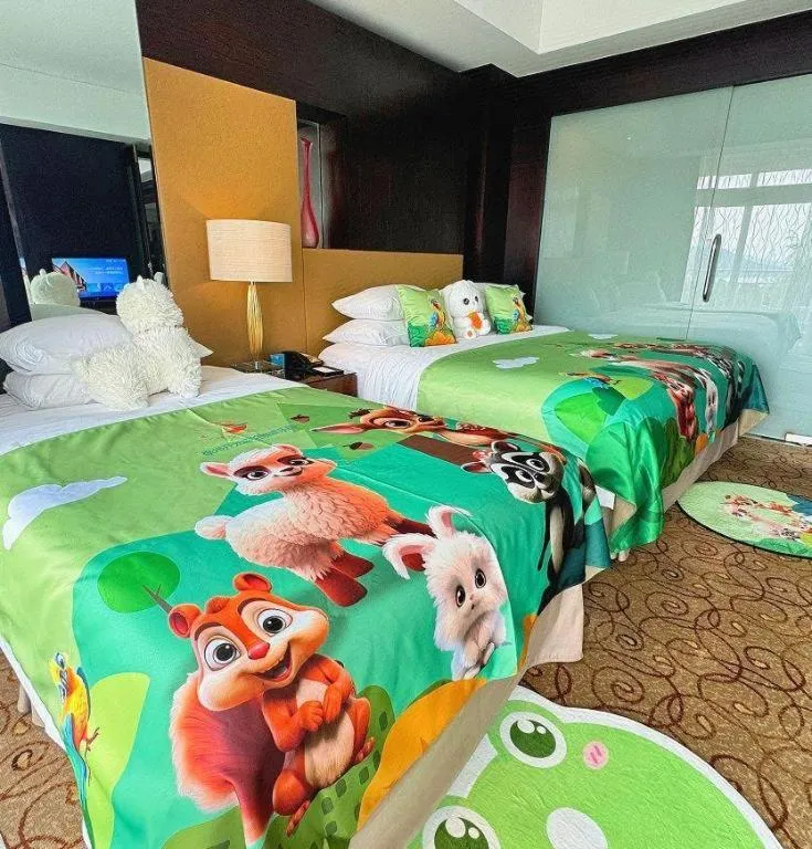 Bed in New Century Grand Hotel Xuzhou