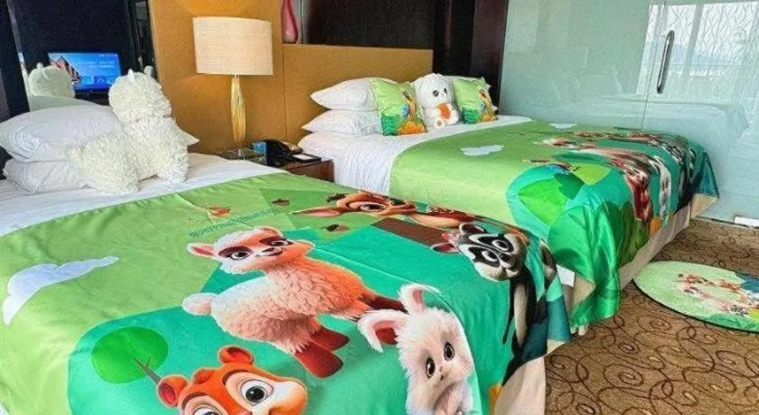 Bed in New Century Grand Hotel Xuzhou