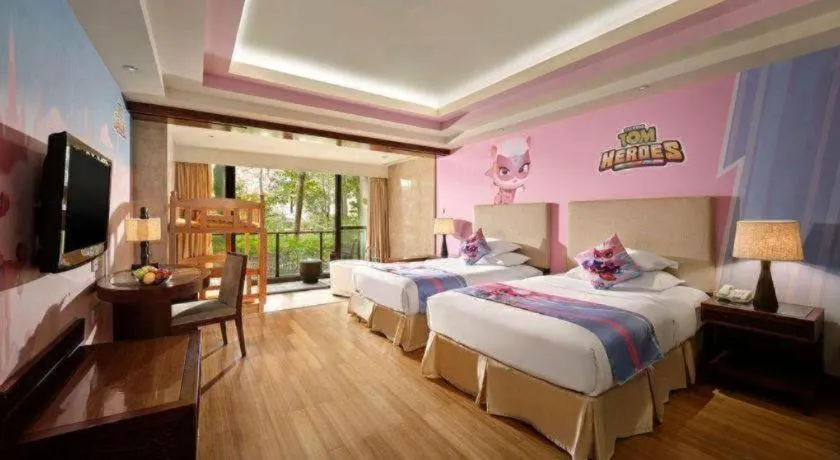 Bed in New Century Resort Jiulong Lake Ningbo