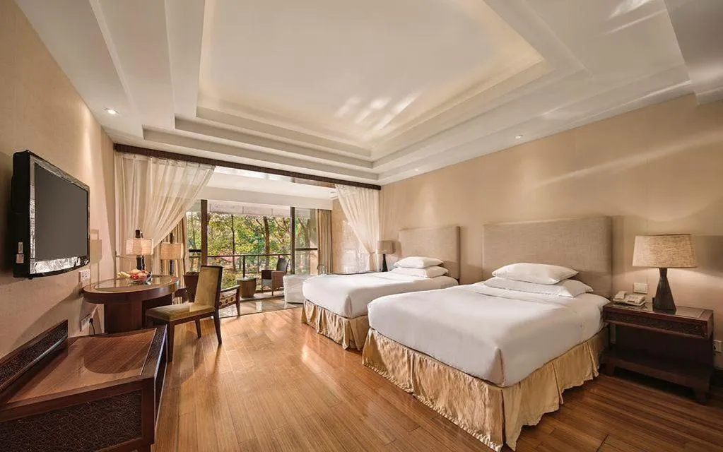 Bed in New Century Resort Jiulong Lake Ningbo
