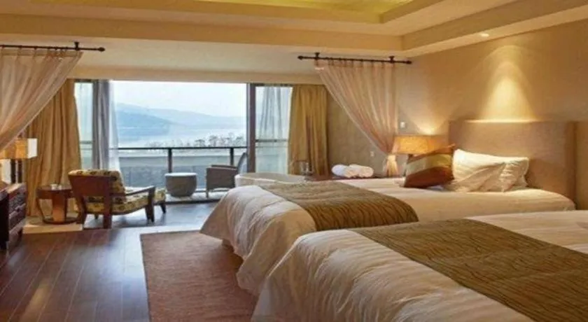 Bed in New Century Resort Jiulong Lake Ningbo