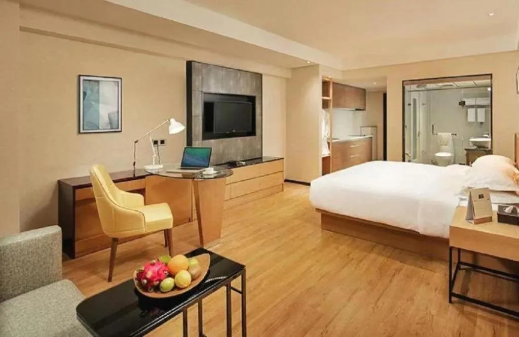 Bed in Kingtown Hotel Hongqiao Shanghai