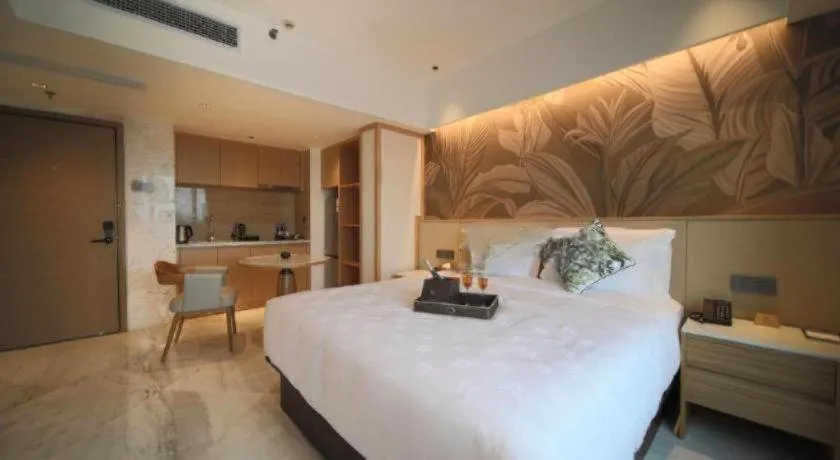 Bed in Kingtown Hotel Hongqiao Shanghai