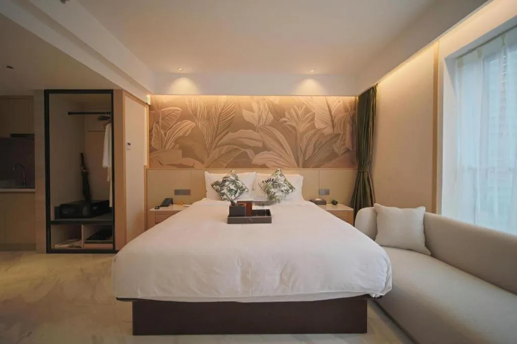 Bed in Kingtown Hotel Hongqiao Shanghai