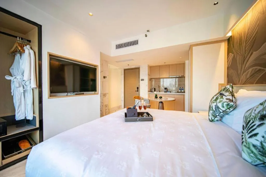 Bed in Kingtown Hotel Hongqiao Shanghai