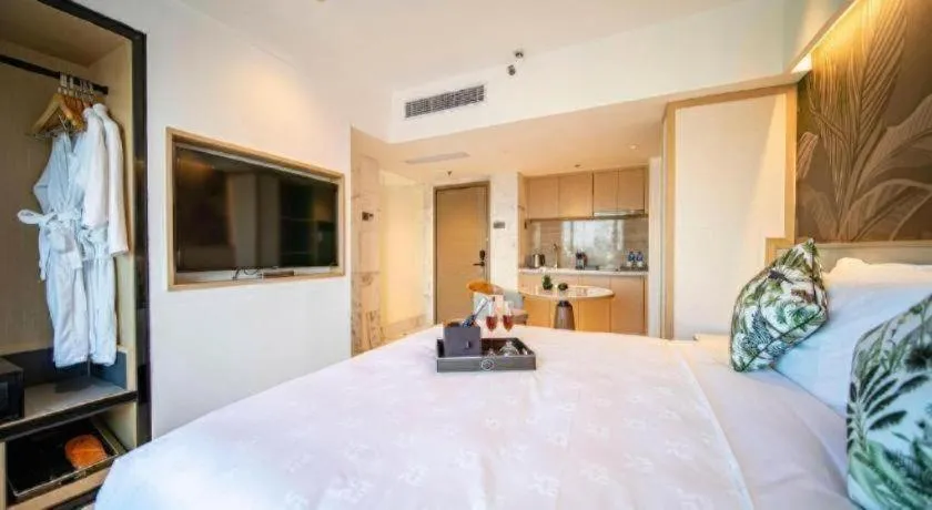 Bed in Kingtown Hotel Hongqiao Shanghai