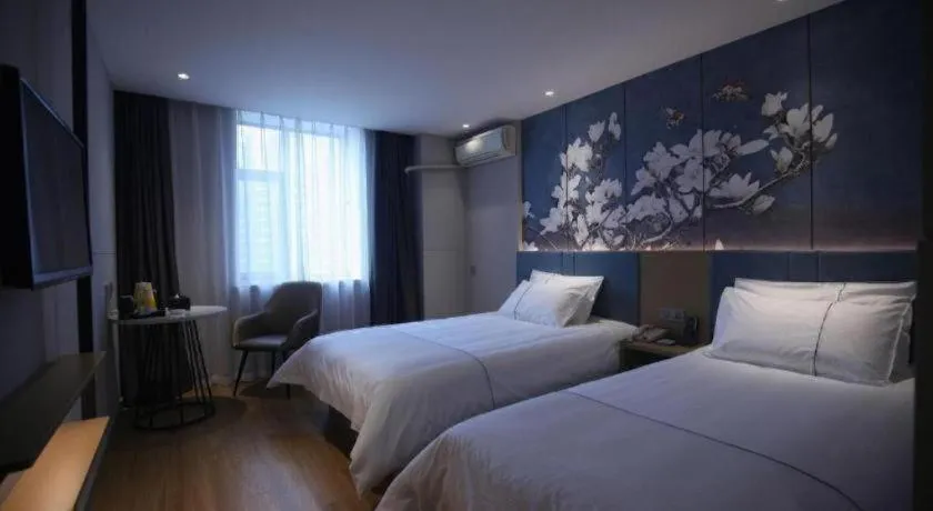 Bed in Magnotel Business Xuzhou Jinying Sudi Road Metro Station