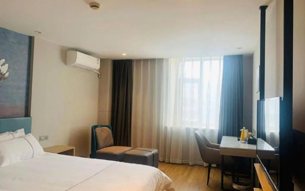 Bed in Magnotel Business Xuzhou Jinying Sudi Road Metro Station