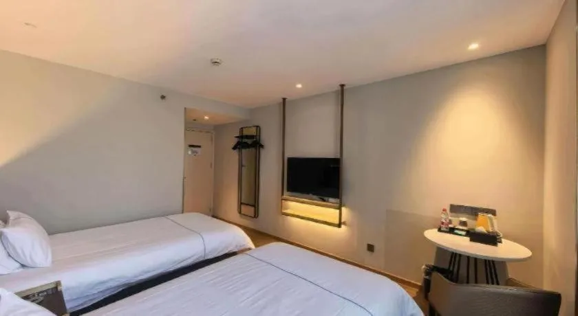 Bed in Magnotel Business Xuzhou Jinying Sudi Road Metro Station