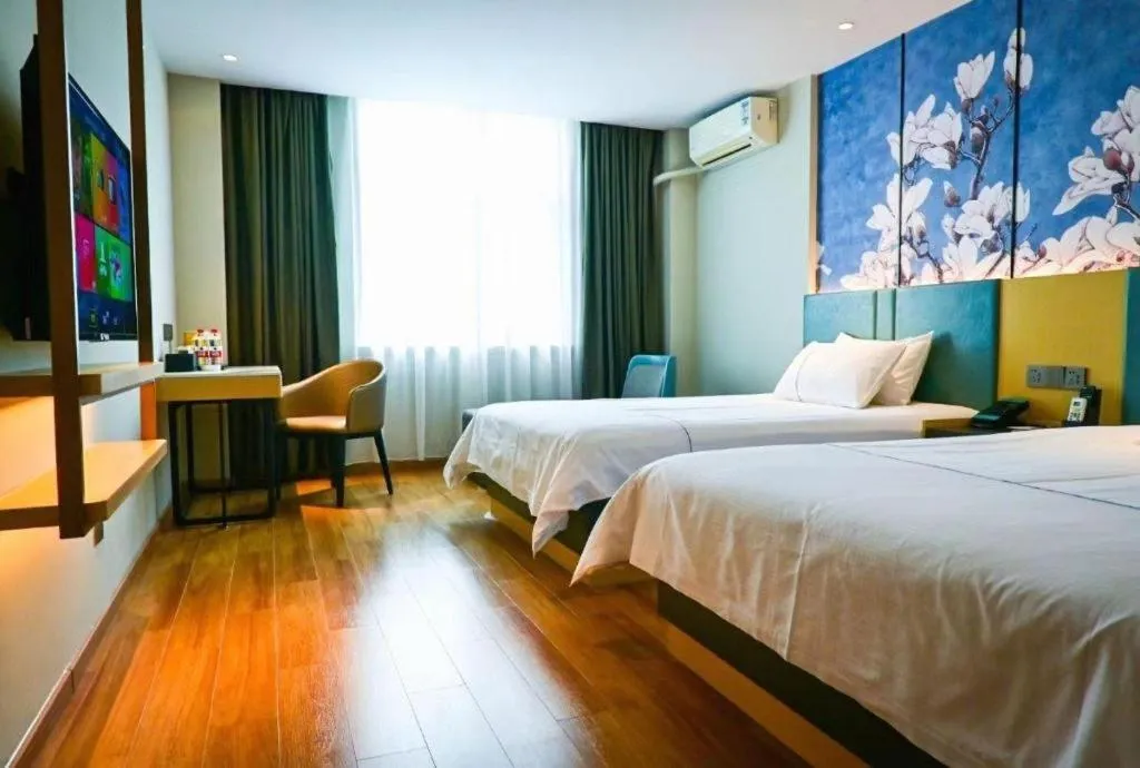 Bed in Magnotel Business Xuzhou Jinying Sudi Road Metro Station