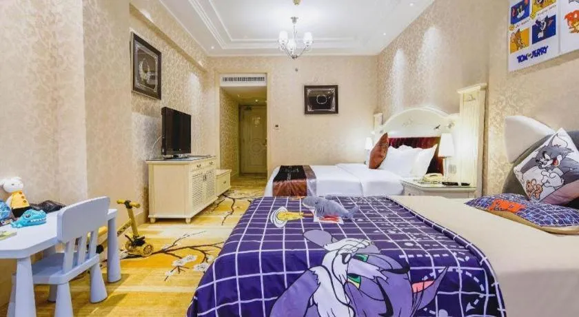 Bed in Guilin Bravo Hotel Grand Wing