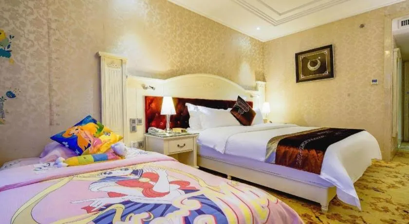 Bed in Guilin Bravo Hotel Grand Wing