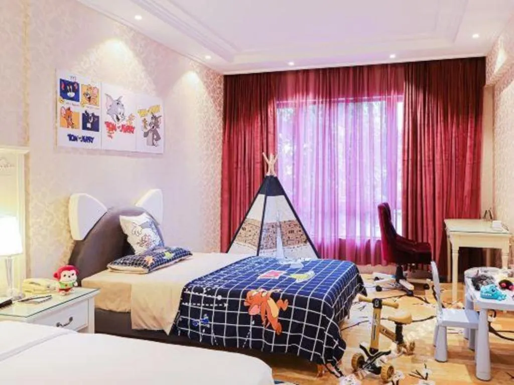 Bed in Guilin Bravo Hotel Grand Wing