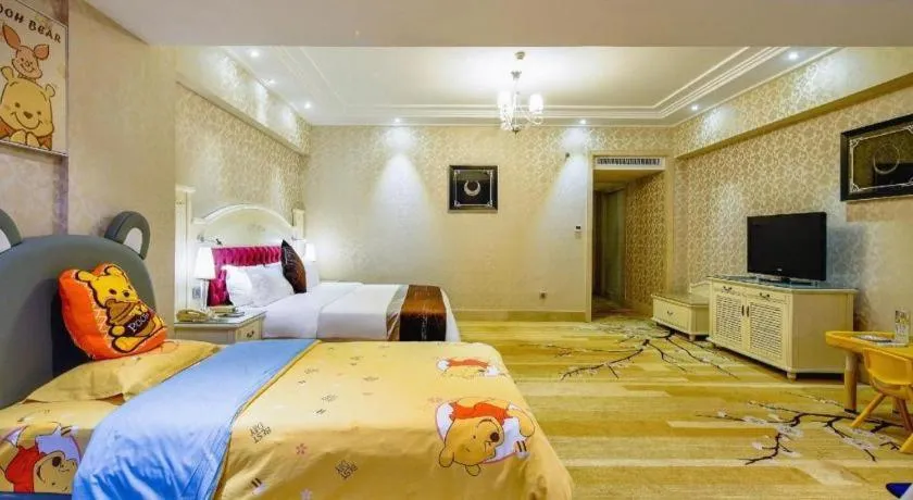 Bed in Guilin Bravo Hotel Grand Wing