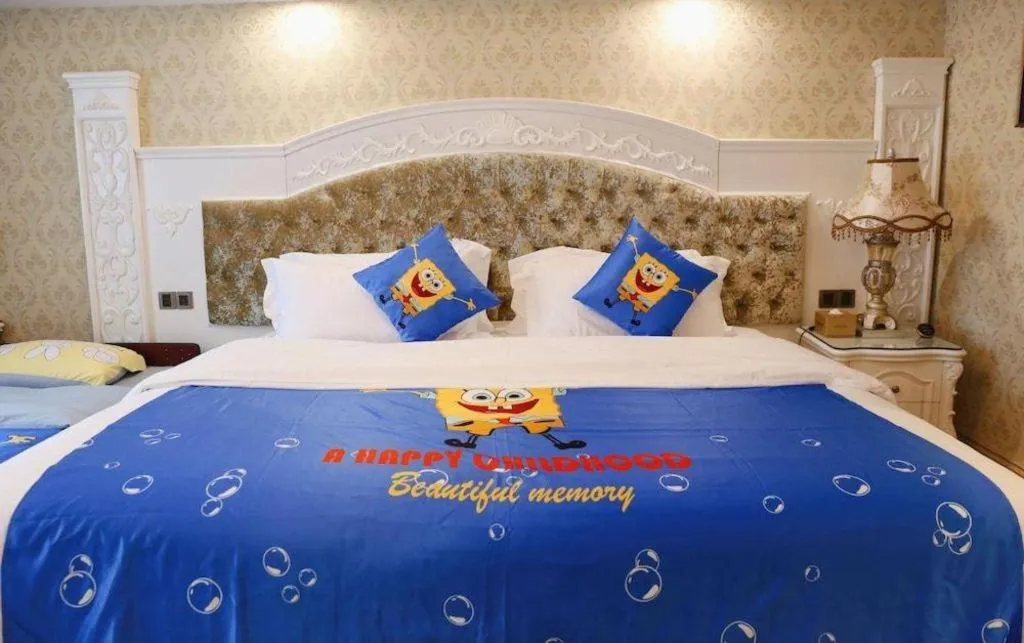 Bed in Guilin Bravo Hotel Grand Wing