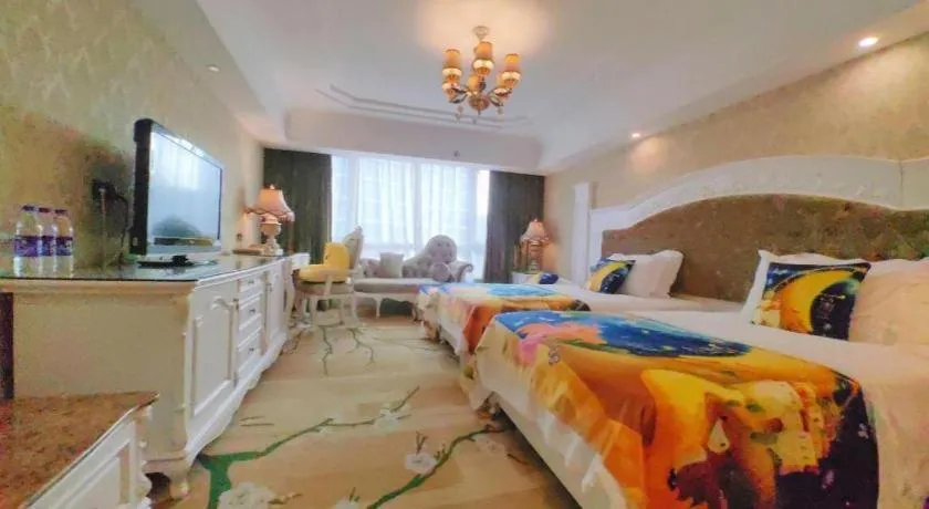 Bed in Guilin Bravo Hotel Grand Wing