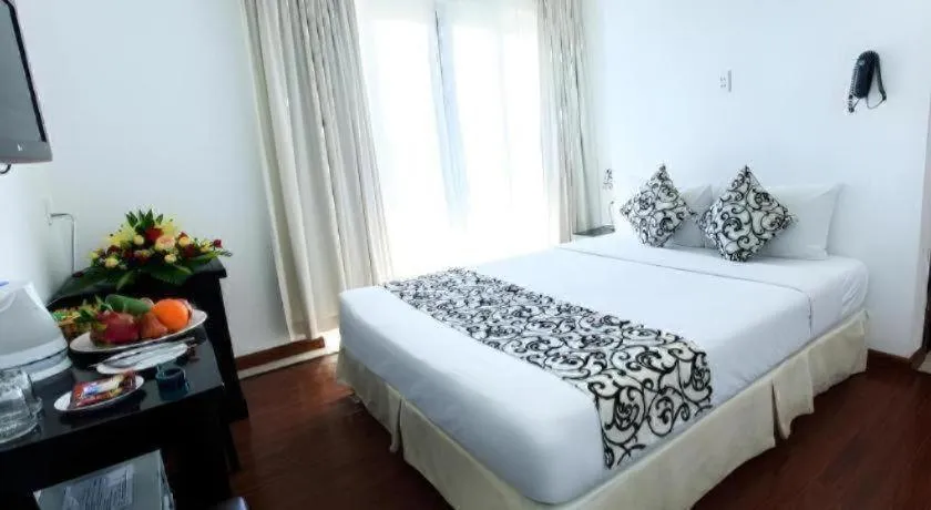 Bed in Paragon Villa Hotel Nha Trang